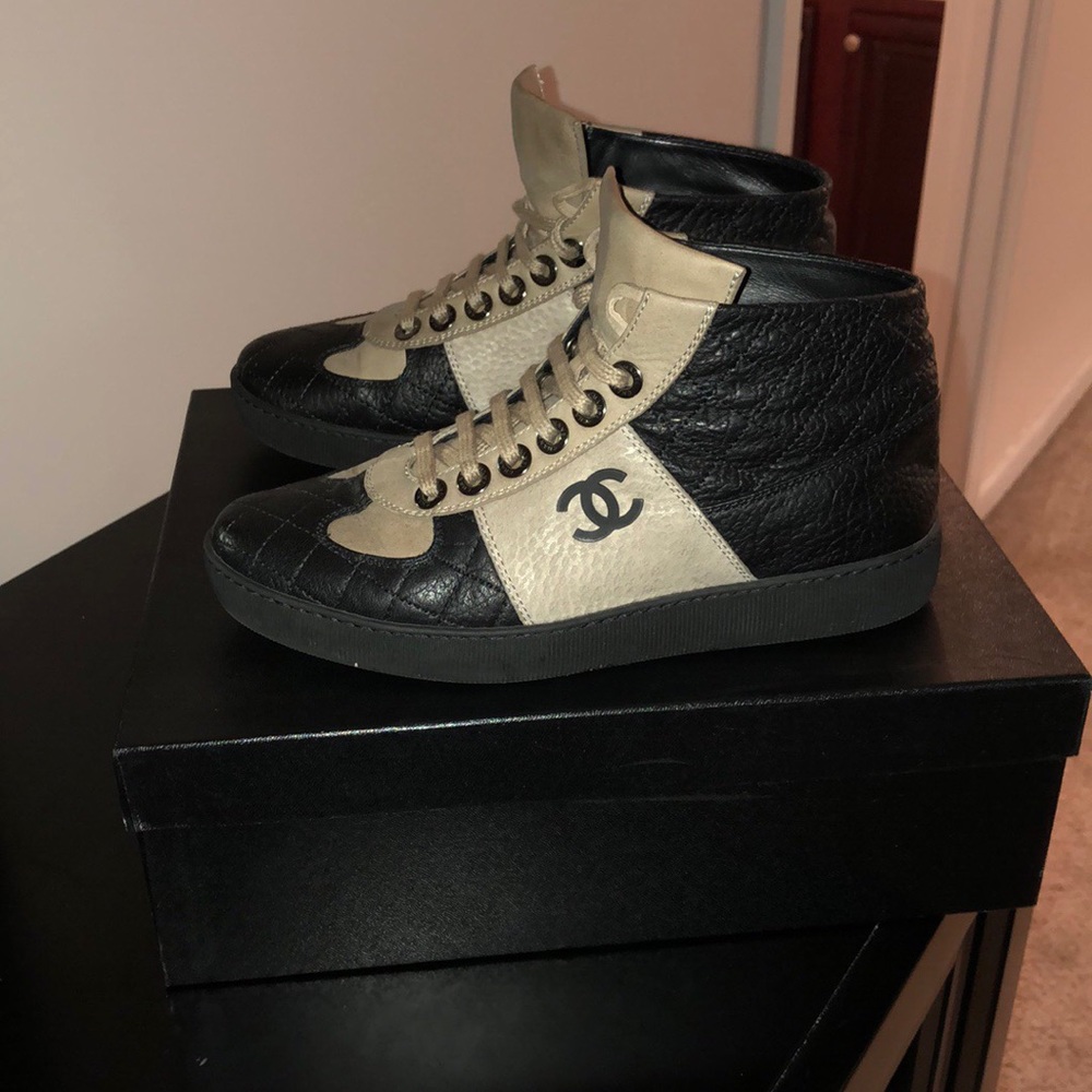 Chanel Hi Top Sneaker